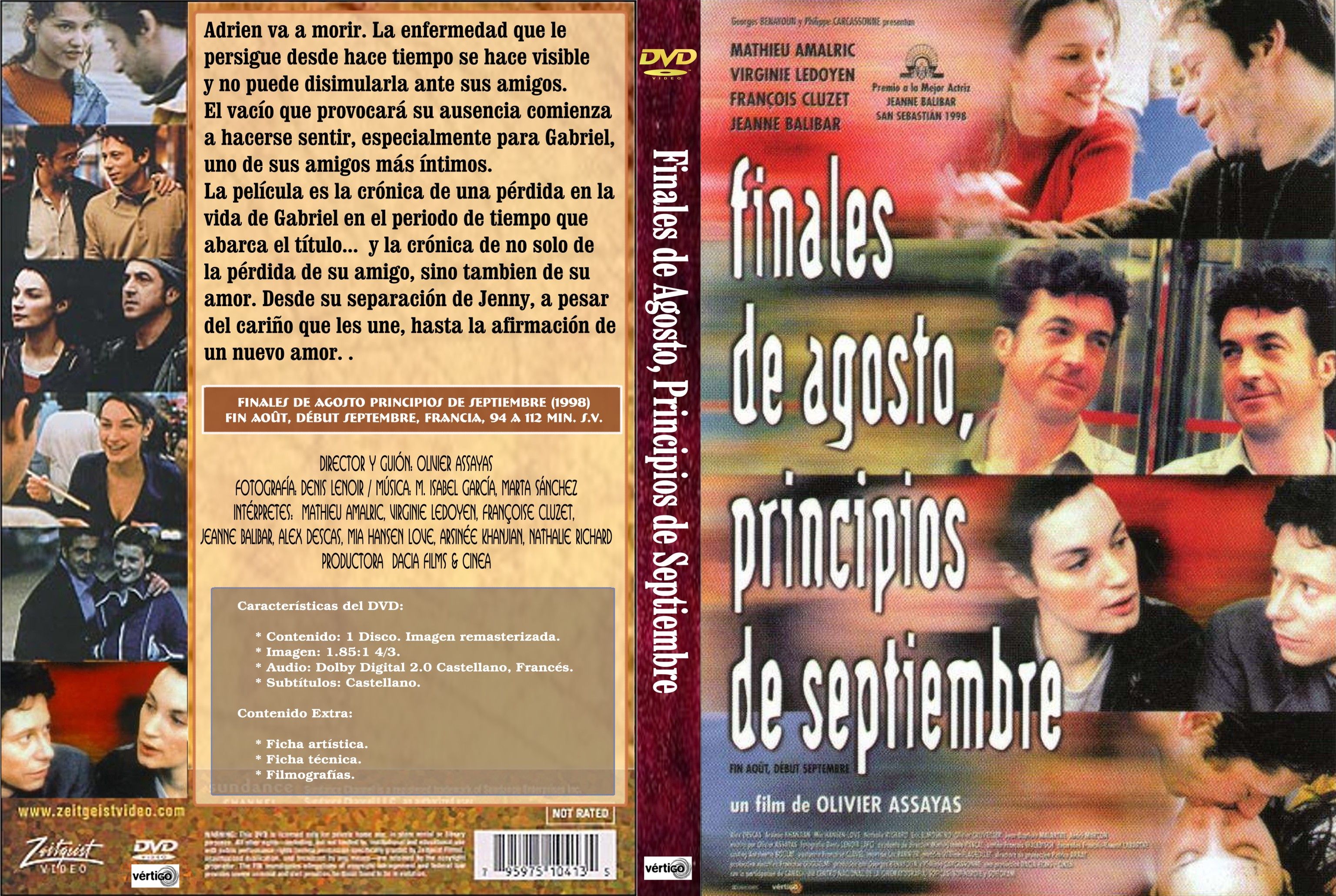 La Carátula es descargandose, si solamente ves este mensaje descarga la carátula haciendo click sobre DESCARGAR JPg desde la vista previa, sevicio gratuito gracias a covercaratulas, todas las caratulas que puedas imaginar listas para imprimir en tu impresora